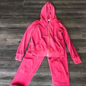 Juicy Couture sweater and Zuma pants set